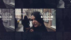Videohive Modern Glitch Opener 13608774 Openers template preview