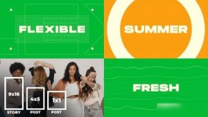 Videohive Fresh Fashion Promo Openers template preview