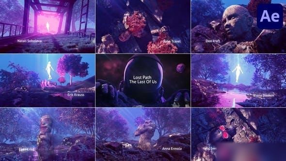 Videohive Lost Path The Last of Us for After Effects Elements template preview