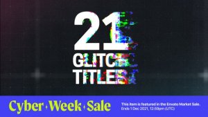 Videohive Glitch Titles 21698901 Titles template preview