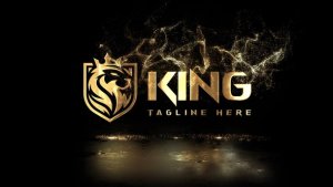 Videohive Golden Sand Logo Logo Stings template preview