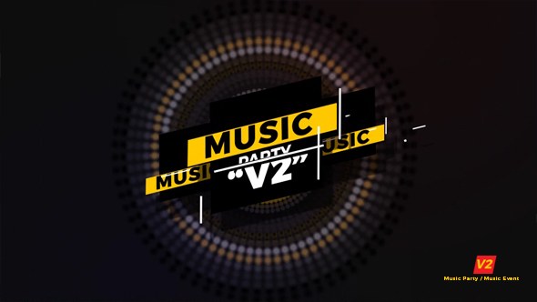 Videohive Music Party 21116583 Openers template preview