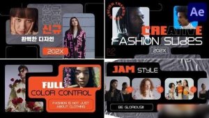 Videohive Creative Fashion Slides for After Effects Openers template preview