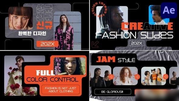 Videohive Creative Fashion Slides for After Effects Openers template preview