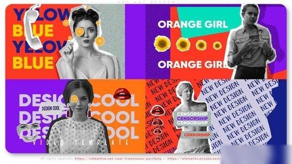 Videohive Pop Art Opener Openers template preview