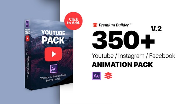 Videohive Youtube Pack - Extension Tool Broadcast-packages template preview