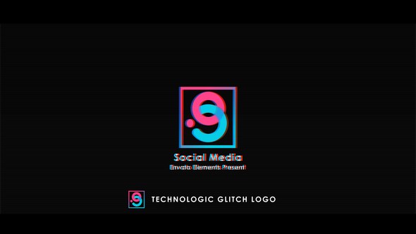 Videohive Glitch Logo 47640936 Logo Stings template preview
