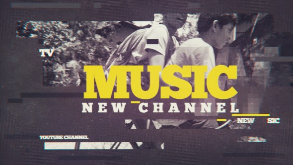 Music Channel Video Displays template preview