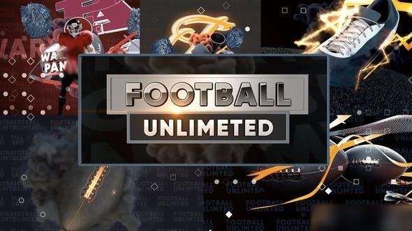 Videohive Football Unlimited Promo Opener Openers template preview