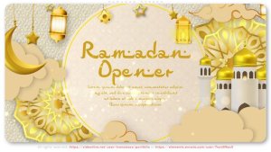 Videohive Ramadan Opener 44326819 Ramadan template preview