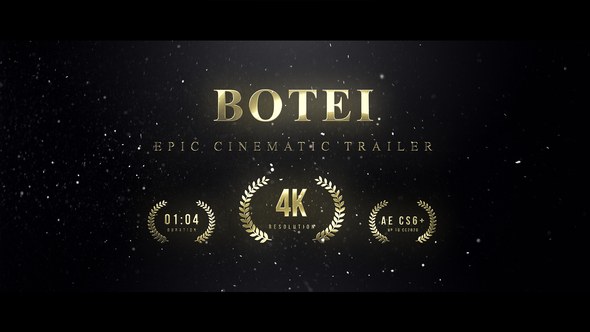 Videohive Epic Cinematic Trailer 25702691 Titles template preview