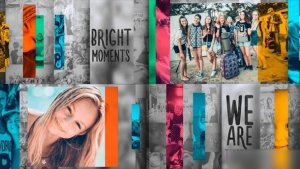 Slide Color Line - Videohive Video Displays template preview