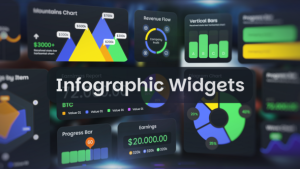 Videohive Infographic Widgets Infographics template preview