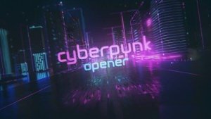 Videohive Cyberpunk Opener Openers template preview