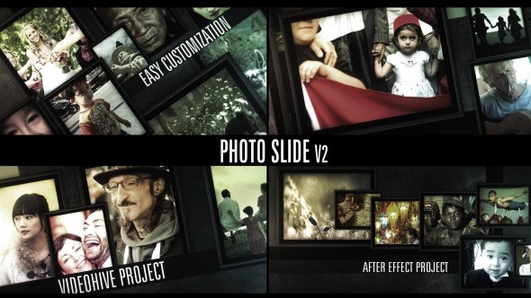 Videohive Photo Slide v2 Video Displays template preview