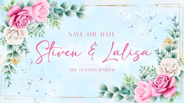 Videohive Wedding Invitation 56243982 Elements template preview