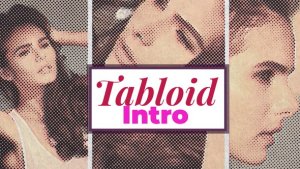 Videohive Tabloid Intro Openers template preview