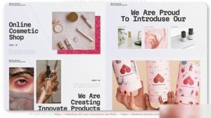Videohive Fashion Cosmetics Promotion Openers template preview