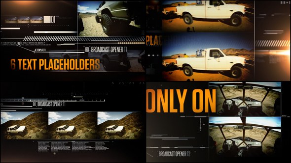 Videohive Broadcast Opener 5283211 Openers template preview