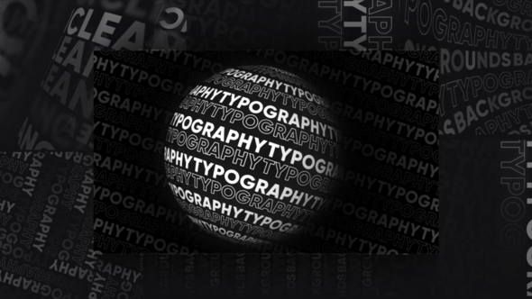 Videohive Typography Patterns Openers template preview