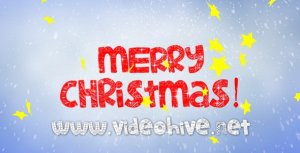 Christmas Opener Video Displays template preview
