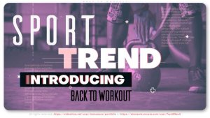 Videohive Back to Workout Openers template preview