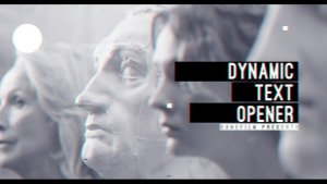 Videohive Dynamic Text Opener 27116091 Video Displays template preview