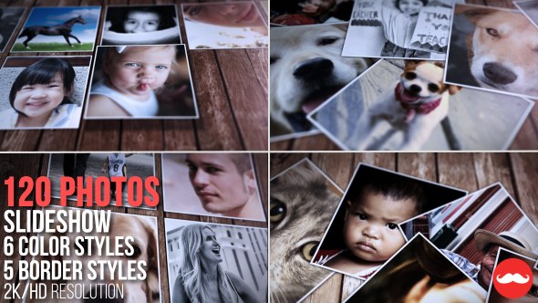 Videohive Memories Slideshow 14374042 Video Displays template preview
