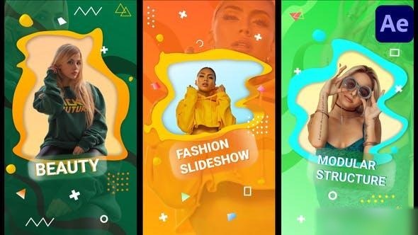 Videohive Liquid Stylish Slideshow | After Effects Openers template preview