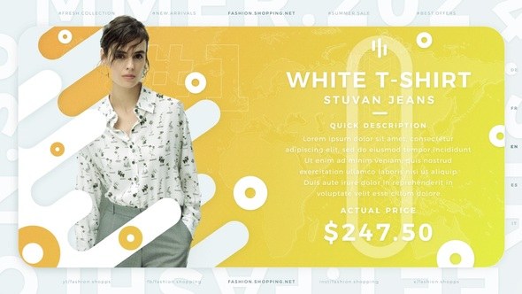Videohive Summer Shopping Promo Product Promo template preview