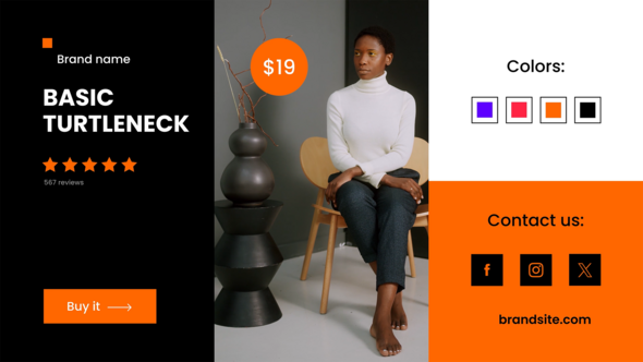 Videohive Fashion Shop Promo Openers template preview