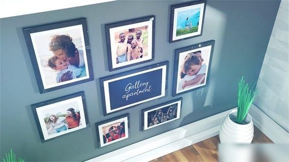 Videohive Gallery Apartment Openers template preview