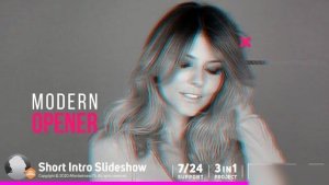 Videohive Short Fashion Intro Openers template preview
