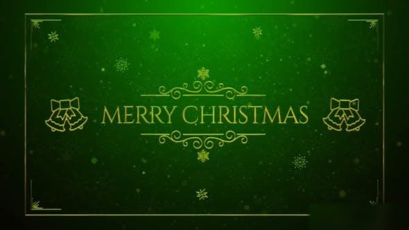 Videohive Merry Christmas 41985570 Openers template preview