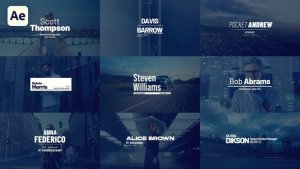 Videohive Motion Titles 58311361 Titles template preview