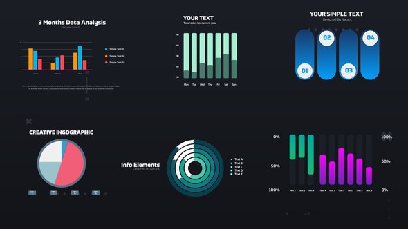 Videohive Infographics Chart Pack 49527080 Infographics template preview