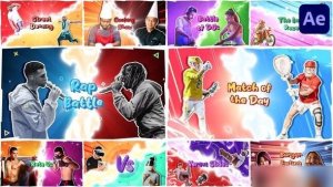 Videohive Versus Slides | After Effects Openers template preview