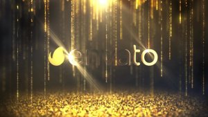Videohive Logo Reveal Glitter Logo Stings template preview