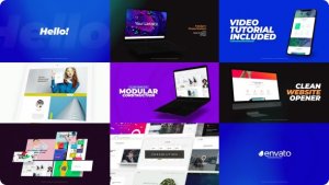 Videohive Website Intro Product Promo template preview