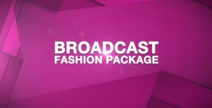 Broadcast Fashion Package Video Displays template preview