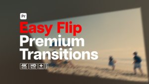 Premium Transitions Easy Flip for Premiere Pro Premiere Pro template preview