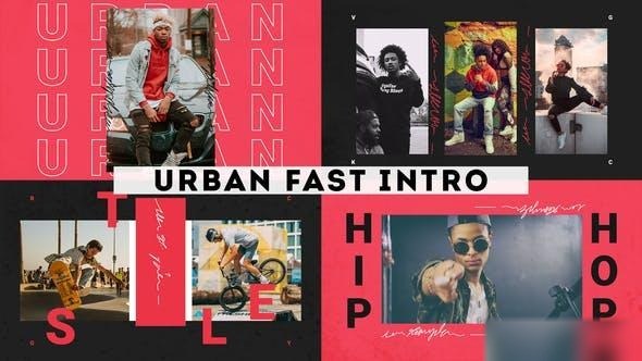 Videohive Urban Fast Intro Openers template preview