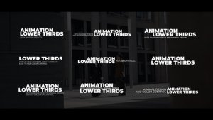 Videohive Simple Lower Thirds | AE 54171672 Titles template preview
