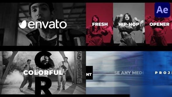 Videohive Fresh Hip-Hop Opener for After Effects
