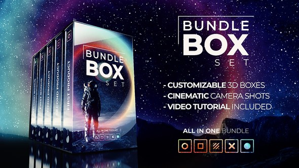 Videohive Bundle Box Set for Your Products or Services Product Promo template preview