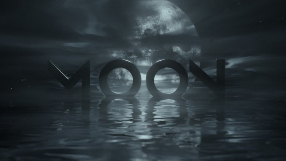 Videohive Moon Logo Logo Stings template preview