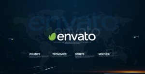 News Package Video Displays template preview