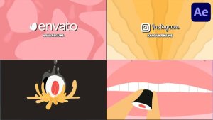 Videohive Sushi Intro Logo Pack for After Effects Logo Stings template preview