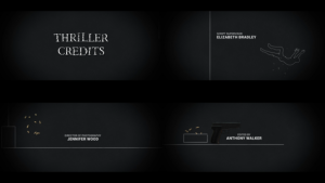 Videohive Thriller Credits Project for After Effects Titles template preview