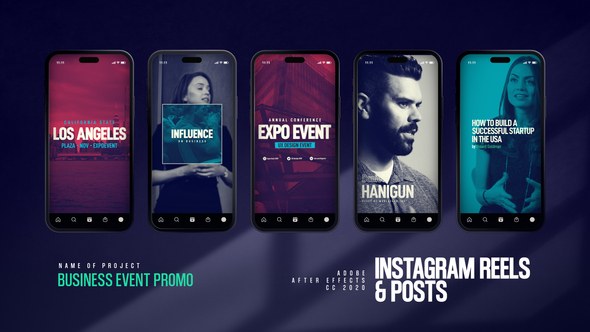 Videohive Business Event Instagram Reels Product Promo template preview